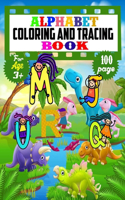 Alphabet Coloring And Tracing Book