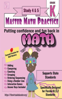 Master Math Practice: Study 4 & 5(Master Math Practice - Kindergarten)