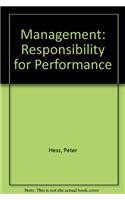 Management: Responsibility for Performance