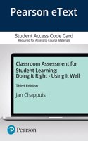 Classroom Assessment for Student Learning