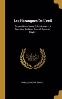 Les Harangues De L'exil