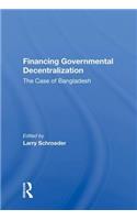 Financing Governmental Decentralization