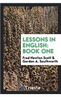 Lessons in English: Book One