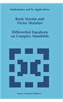 Differential Equations on Complex Manifolds