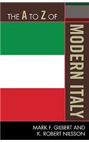 The A to Z of Modern Italy