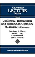 Conformal, Riemannian and Lagrangian Geometry