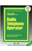 Radio Telephone Operator