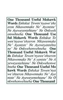One Thousand Useful Mohawk Words