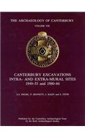 Canterbury Excavations Intra- and Extra-Mural Sites 1949-55 and 1980-84