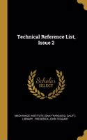 Technical Reference List, Issue 2