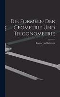 Formeln der Geometrie und Trigonometrie