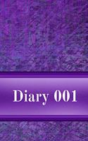 Diary 001: Journal To Write In, Keep Track, Logboo, Storytelling, Memory Keeping, Notes, Ideas, Future Planing, Secrets, Lovestory