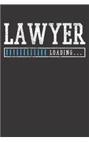 Notebook: Lawyer Law Student Teacher Funny Dot Grid 6x9 120 Pages Journal