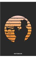 Trumpet Instrument Art Graphic Notebook