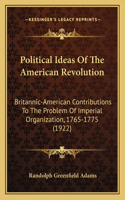 Political Ideas of the American Revolution