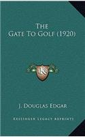 Gate To Golf (1920)