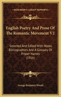 English Poetry And Prose Of The Romantic Movement V2