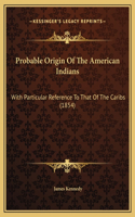 Probable Origin Of The American Indians