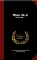 Merton College Volume 12