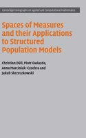 Spaces of Measures and their Applications to Structured Population Models