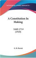 A Constitution In Making