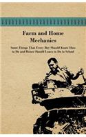 Farm and Home Mechanics