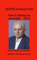 How to develop our personality