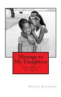 Message to My Daughters The Ways of God