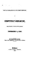 View of Holliston in Its First Century, A Century Sermon Delivered in Holliston, Mass., December 4, 1826