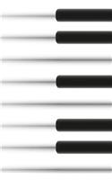 Piano Keyboard Notebook