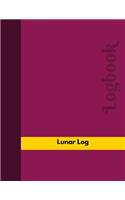 Lunar Log (Logbook, Journal - 126 Pages, 8.5 X 11 Inches)