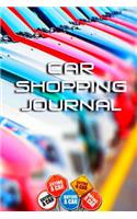 Car Shopping Journal