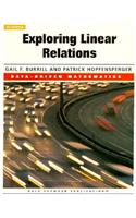 Exploring Linear Relations: Data-Driven Mathematics