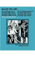 Fiat 127 Saloon, Special, 900l, 900c, 900cl, 1050l, 1050cl & Sport 1971-1981 Owners Workshop Manual