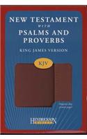 New Testament with Psalms and Proverbs-KJV-Magnetic Closure