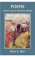 Poems Every Child Should Know (Yesterday's Classics)
