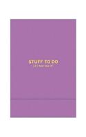Pocket Notes: Stuff to Do