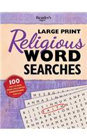 Reader's Digest Large Print Religious Word Search: 100 Easy-To-Read Brain-Challenging Christian Puzzles