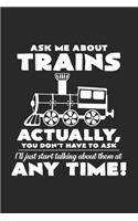 Ask me about trains