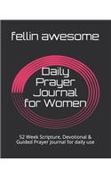Daily Prayer Journal for Women
