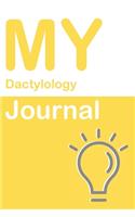 My Dactylology Journal: Blank 150 Pages Dot Grid Notebook for Dactylology Students, Researchers or Teachers. Book format: 6 x 9 inches