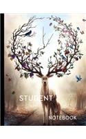 student notebook: composition notebook paper reinforced holes notebook college ... 8.5 x 11, Children's Books Christian Books & Bibles Cookbooks, Food & Wine ... & Te