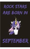 Rock Stars Are Born In September