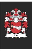 Kita: Kita Coat of Arms and Family Crest Notebook Journal (6 x 9 - 100 pages)