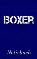 Boxer Notizbuch