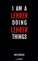 Notizbuch für Lehrer