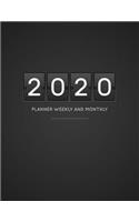 2020 Planner Weekly And Monthly