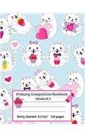 Primary Composition Notebook, Grades K-2, Story Journal