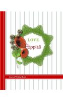 Love Poppies: Journal Writing Book