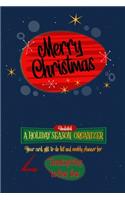 Merry Christmas: Undated - A Holiday Season Organizer: A Holiday Planner and Organizer